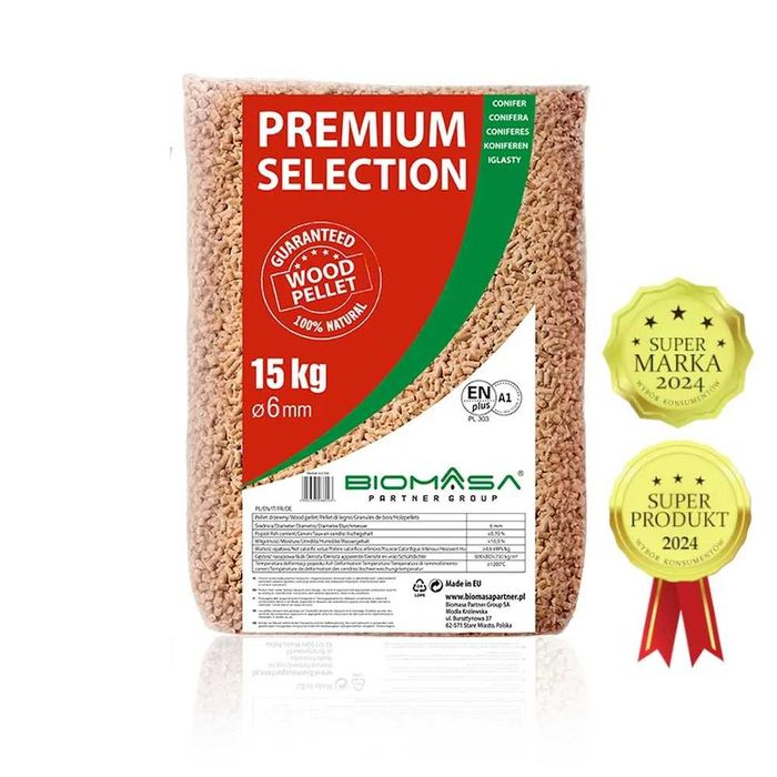 Pellet drzewny - Premium Selection - Biomasa