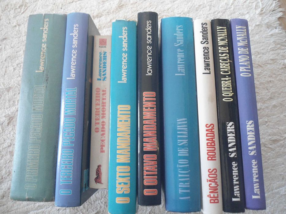 Various Lawrence Sanders Books (Affordable Reading for Holidays)