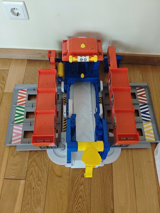 Garagem brinquedo patrulha pata