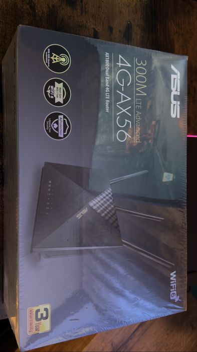 Router / modem 4G - Asus - 4G-AX56 - Nowy