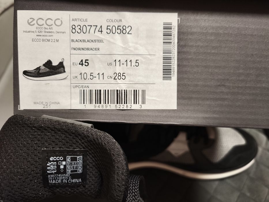 Шкіряні Ecco  Biom 2.2 M (45р 46р)