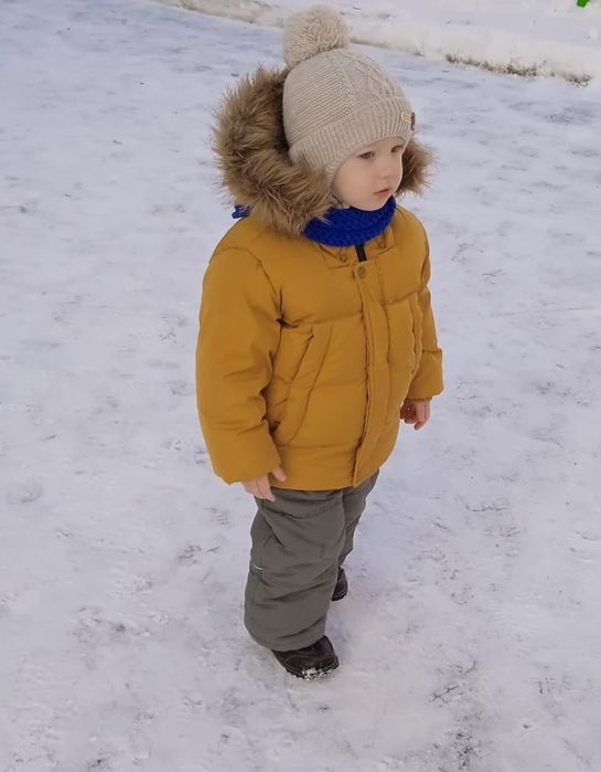 Пуховик куртка Zara 4-5 років