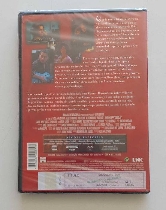 DVD Filme Chocolate
