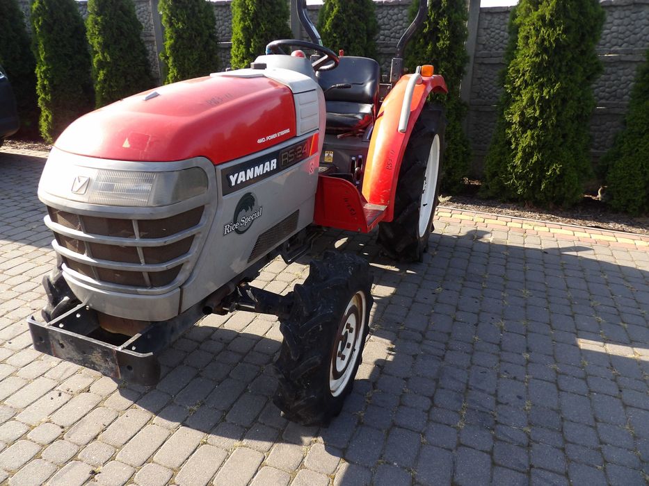 Yanmar RS 24 AF 24 4x4 wspomaganie rewers mini traktor ogrodniczy