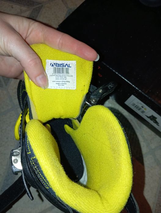 Łyżworolki regulowane 31-34