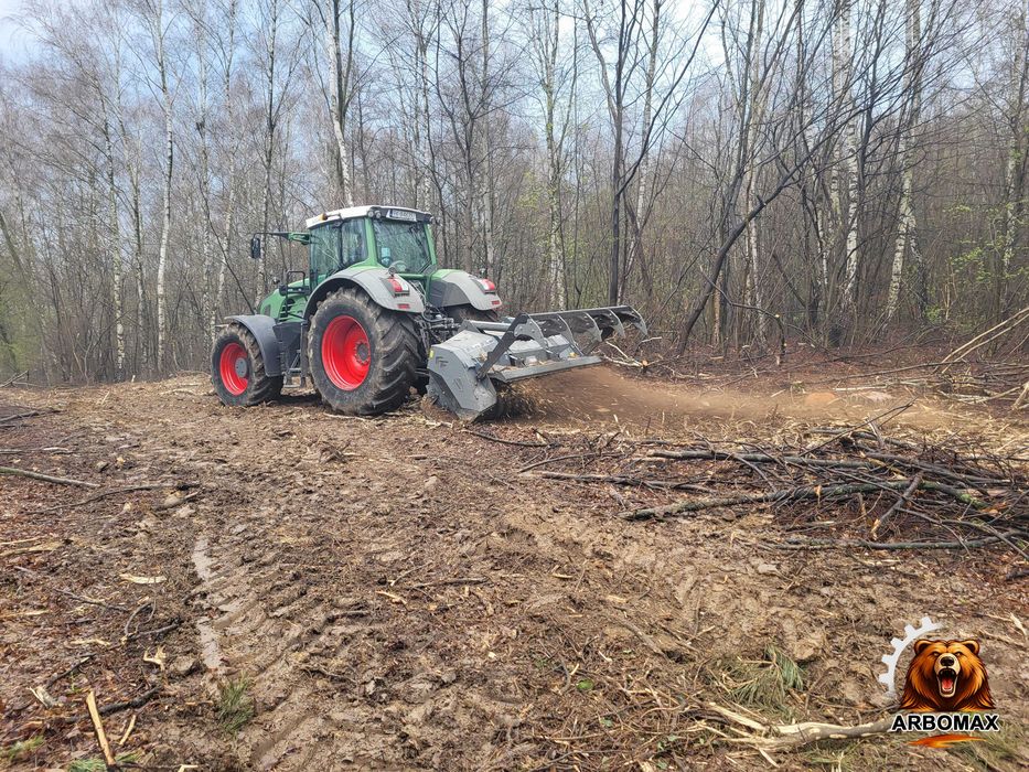 Mulczowanie działek, karczowanie zarośli, frezowanie pni – Błażowa