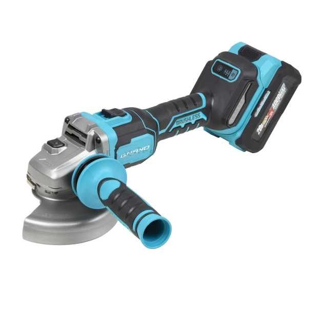 Акумуляторна болгарка Grand МШУ-20BL/HS-1 АКБ 4А·год + ЗП ГАРАНТІЯ!