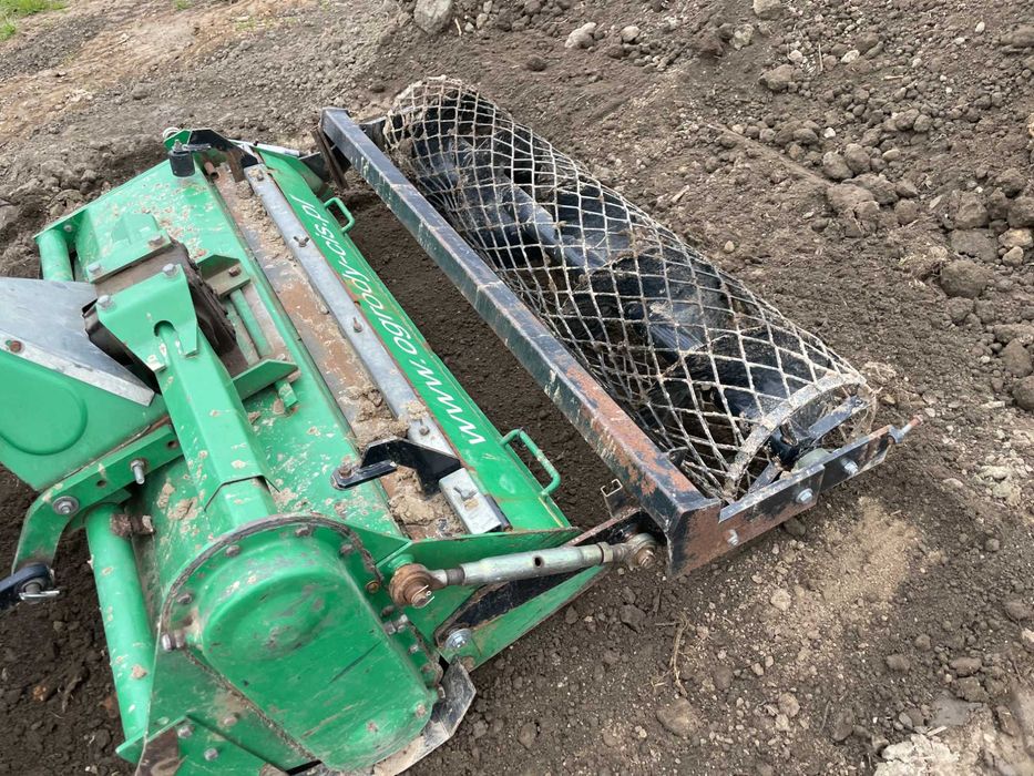 Glebogryzarka separacyjna, usługi glebogryzarką, równanie terenu