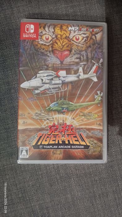 Toaplan Arcade Garage Tiger Heli switch nowa