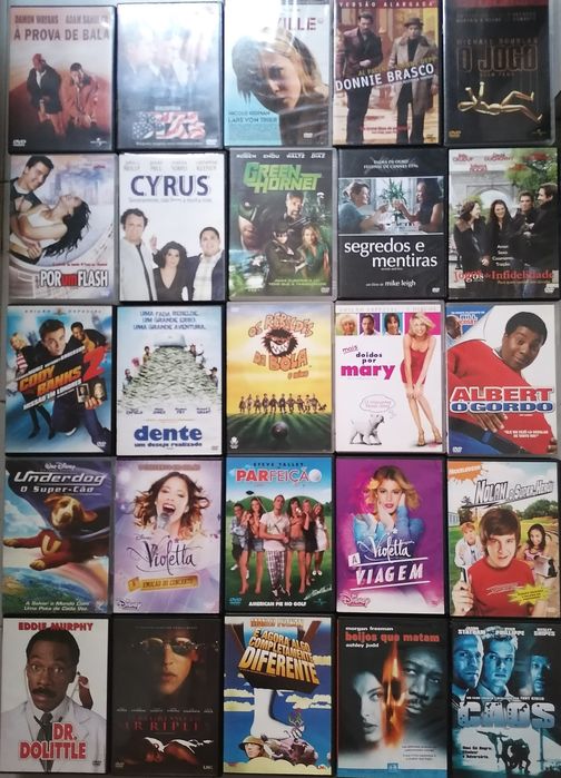 Lote 202 DVD'S Originais (LOTE 34)