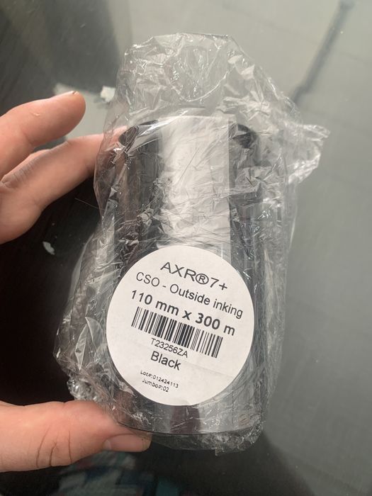 Ribbon Termico AXR 7+ 110mm x 300mt