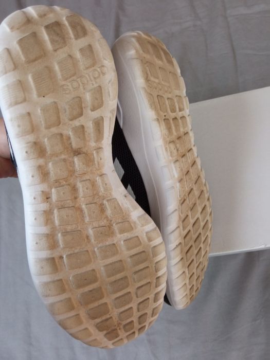 Buty Adidas nowe czarno białe