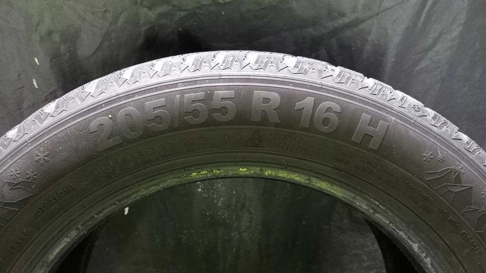 шини 205 55 16, Semperit, Kleber, 4шт, зима, 2022р