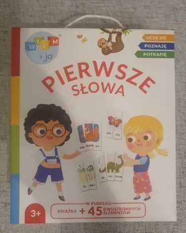 Sprzedam puzzle 'Pierwsze słowa', stan jak nowy, wysyłka