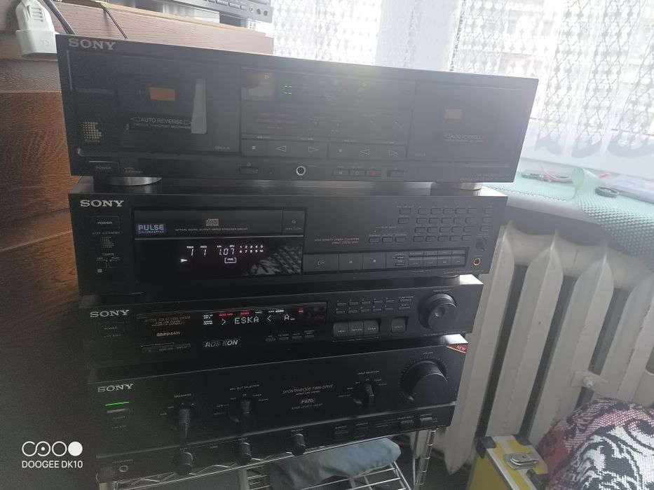 Wieża stereo Sony Wzmak TA-F470 tuner ST-S361 CD-791 DECK TC-WR570