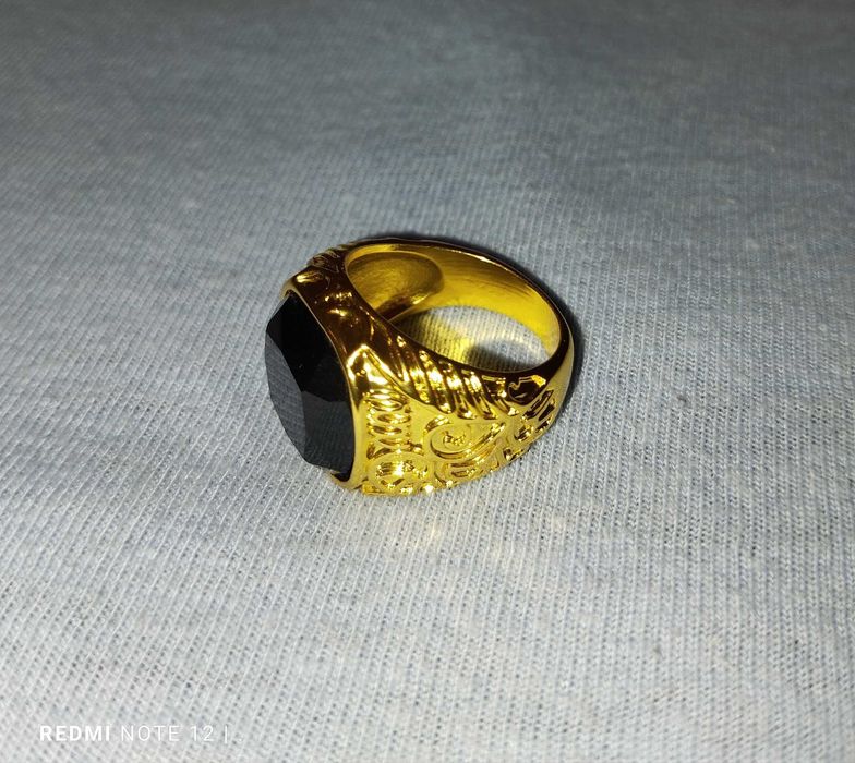 Sygnet pozłacany 18k