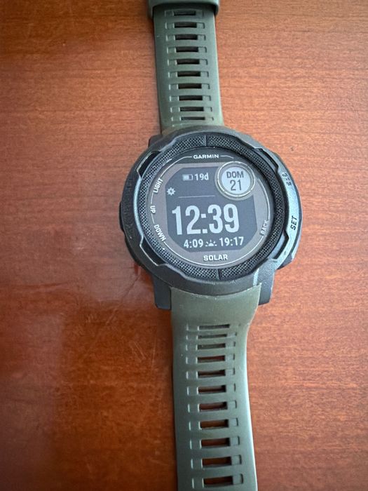 Relógio garmin solar