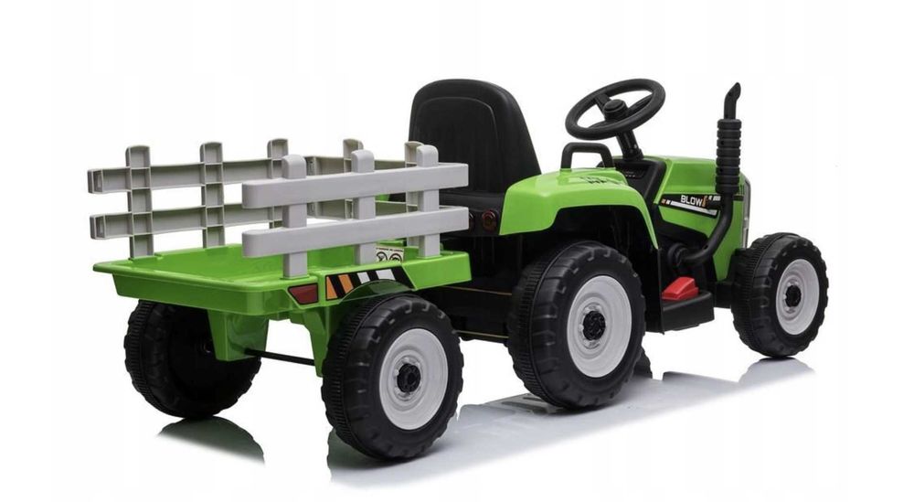 Pojazd na akumulator traktor z przyczepą Baby mix bez pilota