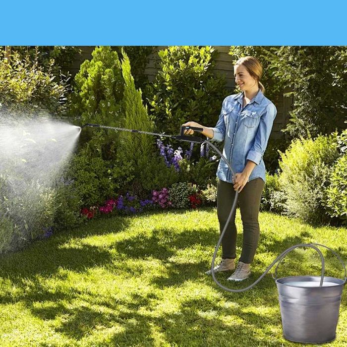 Akumlatorowy opryskiwacz elektryczny z dyszami plus wąż ciśnieniowy