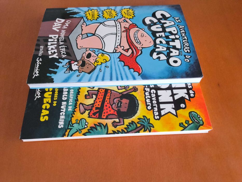 As aventuras do capitão cuecas uma novela epica # Dav Pilkey