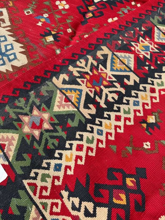 Kilim Dywan Art Deco Ręcznie Tkany 320x200 cm WYPRZEDAŻ