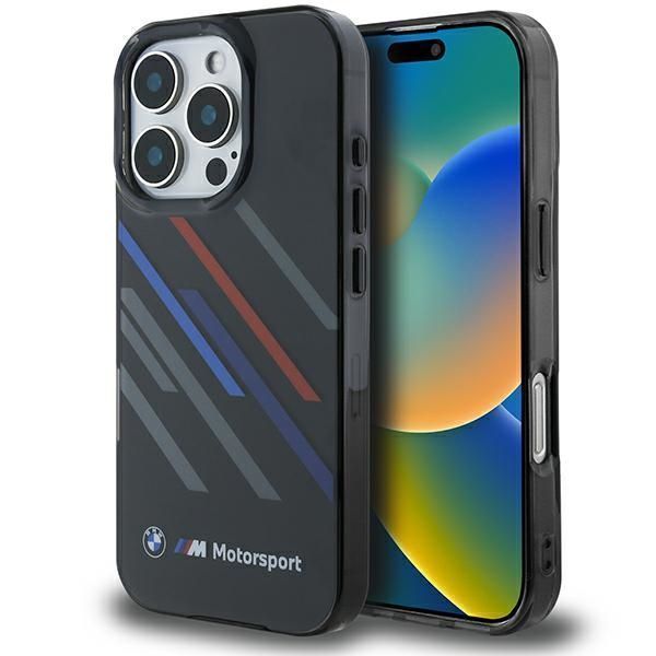 BMW BMHCP16L23HTRAK iPhone 16 Pro 6.3" czarny/black hardcase Motorspor