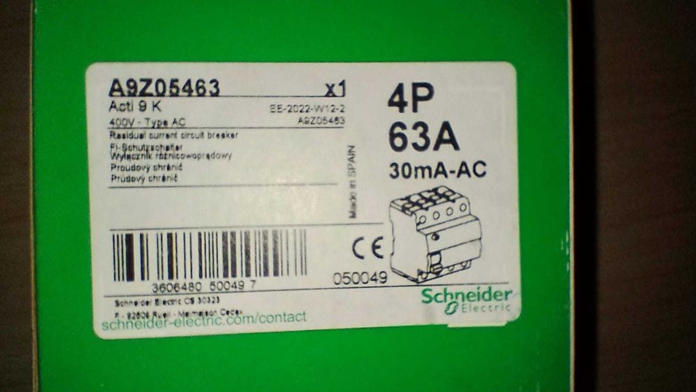 Wyłącznik różnicowo-prądowy