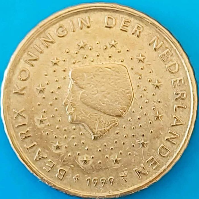 10 Cêntimos de 1999 dos Países Baixos