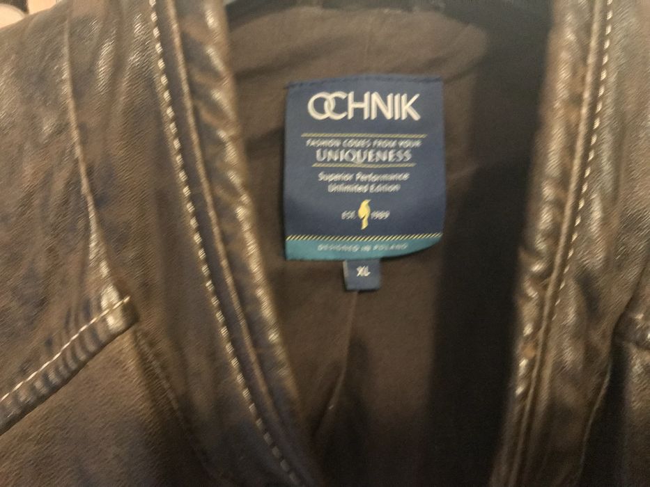 Skórzana kurtka ochnik