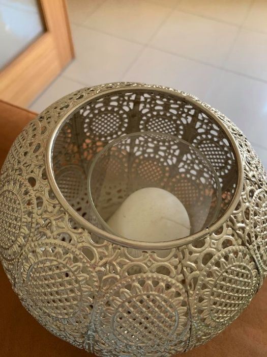 Porta velas estilo indiano