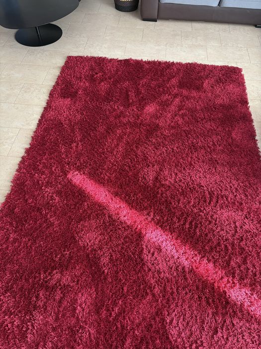 Talete Sala / vermelho cereja / 295cm x  200cm