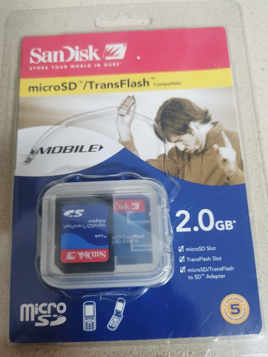 Cartão memoria 2G micro ship