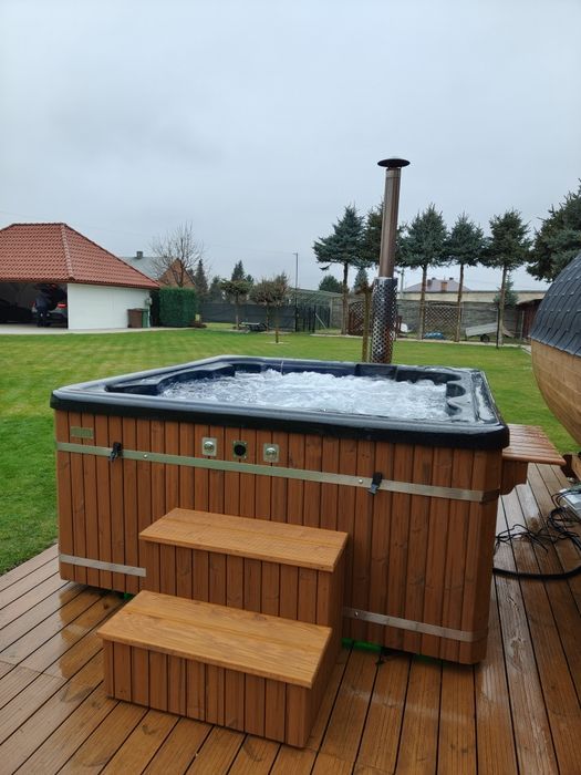 Balia Ogrodowa PRODUCENT 200/225cm Jacuzzi /Hot Tub/ kompozyt
