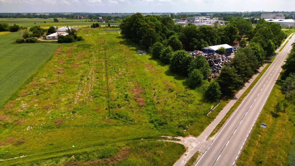 Uzbrojone działki Produkcja i usługi 10 ar. - Środa Śląska