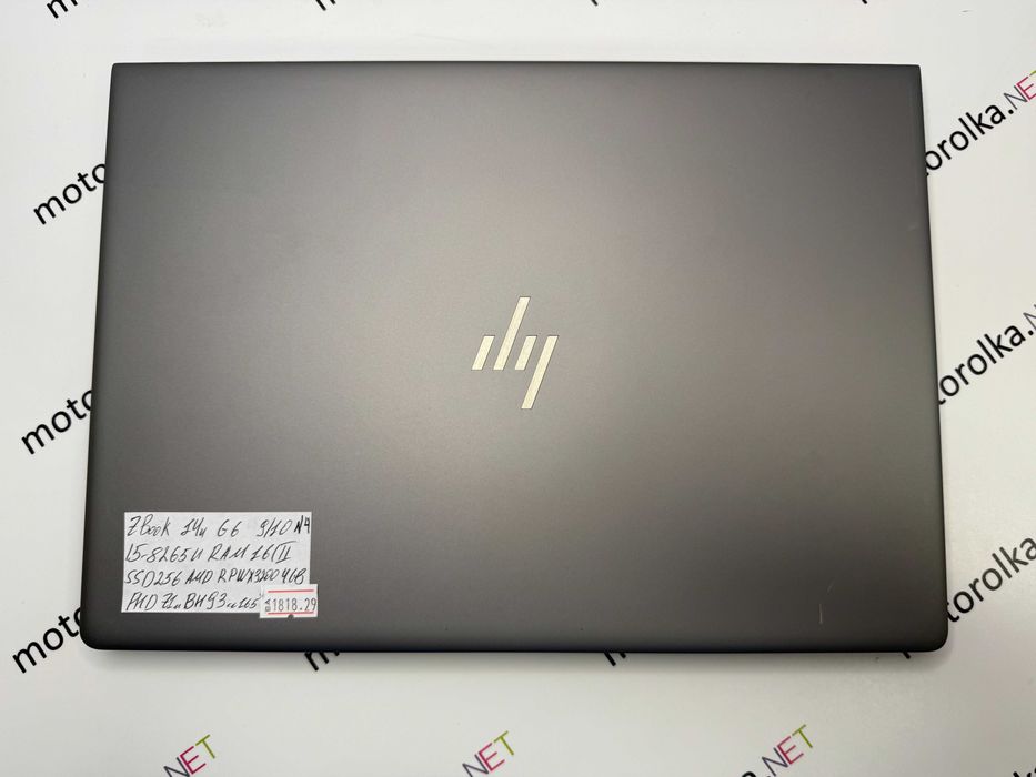 Ноут HP Zbook 14u G6 14"/i5-8265/16 RAM/256 SSD/Radeon PRO WX3200 4gb