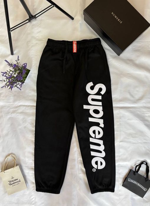 Спортивні штани Supreme Супрім Pants Чорні Сірі Топ Осінь