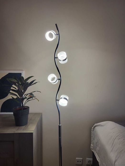 Candeeiro de Pé - Cinzento