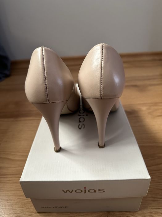 Buty czółenka szpilki roz. 37,5 Wojas