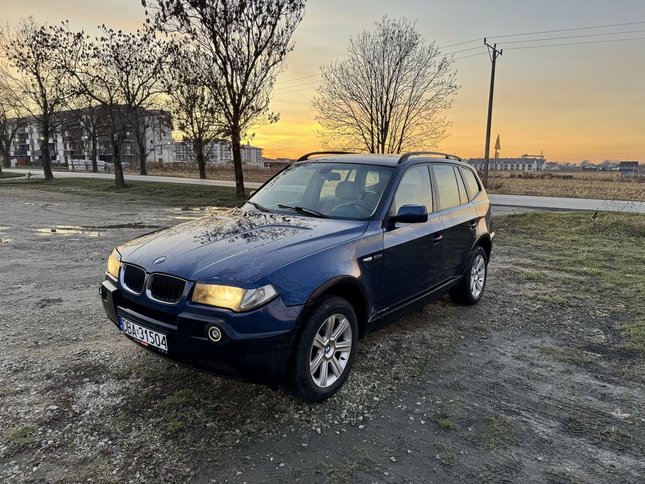 BMW X3 2.0d manual 4x4 2005r bardzo zadbane hak