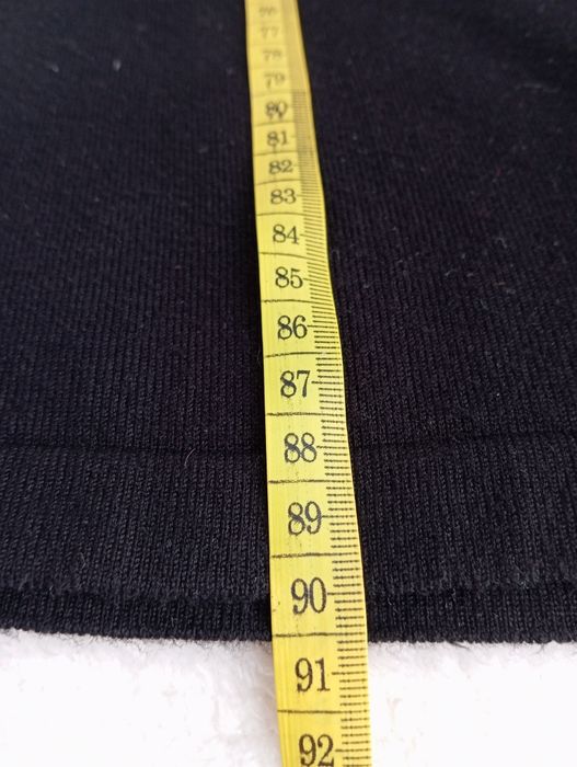 Sukienka sweterkowa 38-40 czarno-biała