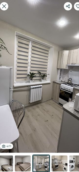 Квартира подобово, нова з кондиціонером