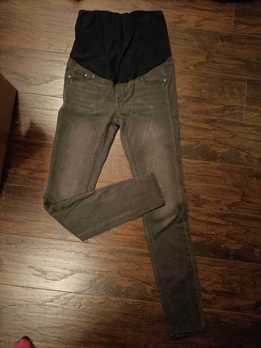 spodnie ciążowe SUPER SKINNY MAMA H&M M 38 x 2