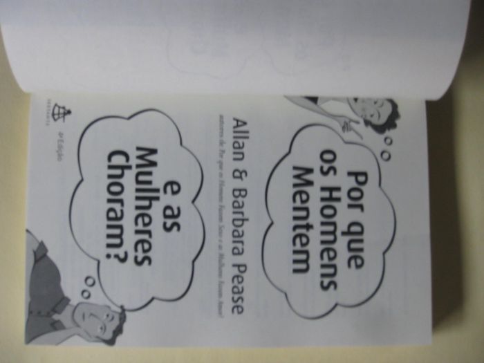Porque é que os Homens mentem e as Mulheres choram