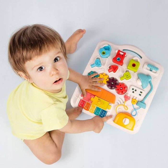 Tablica Sensoryczna Manipulacyjna Stolik Edukacyjny Interaktywny