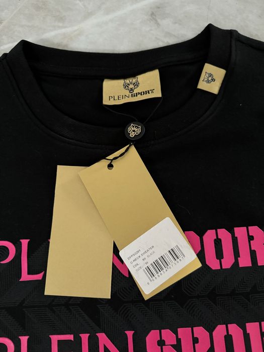Damska bluza / Philipp Plein / Plein Sport r. M gumowy napis