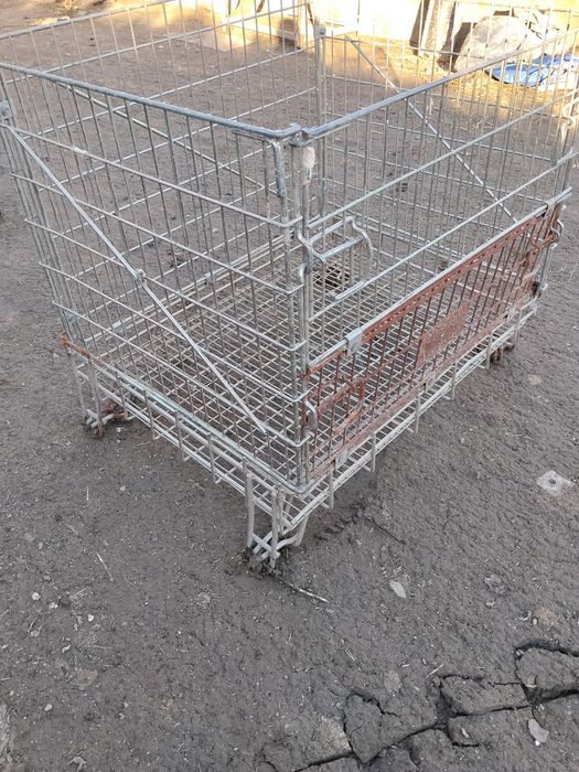 Kosz paleta kontener metalowy