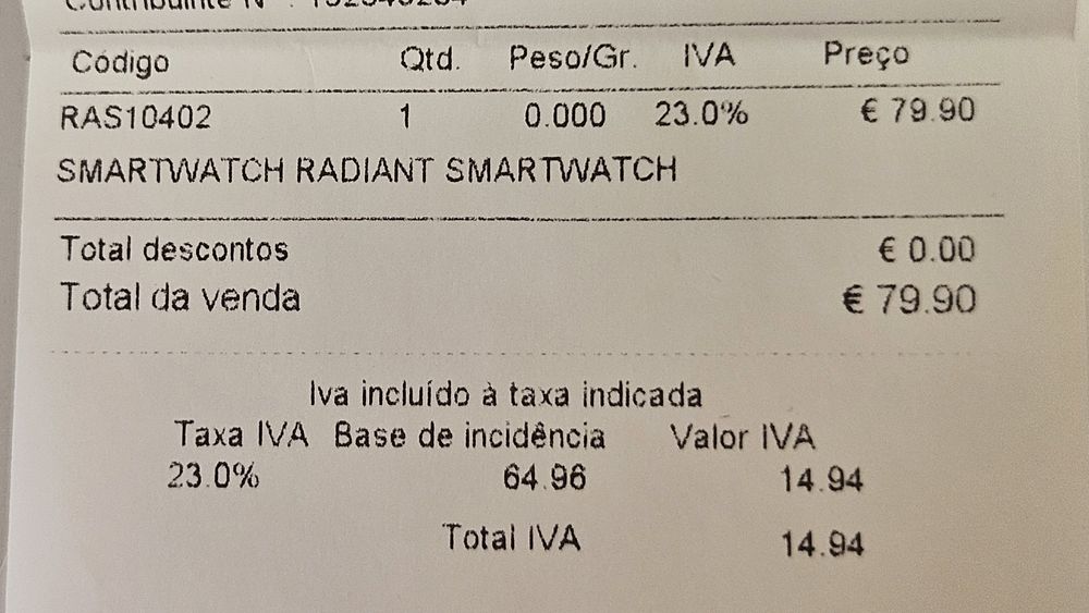 Smartwatch Mulher Radiant