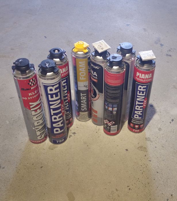 Pianka 5 sztuk pistoletowa niskoprężna