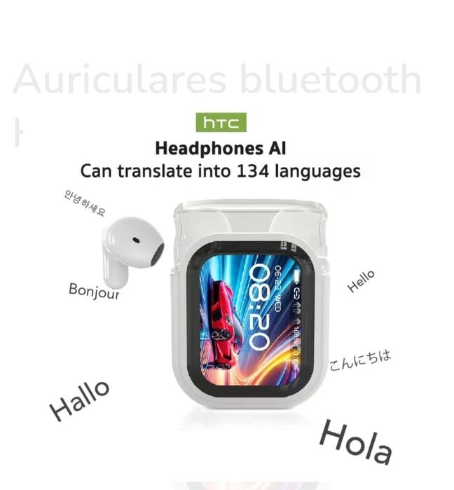 HTC NE20 auriculares bluetooth tradutor