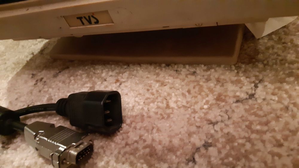 monitor TVS VM-14AF 14 cali monochrome